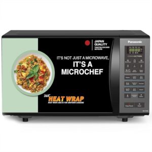 Panasonic 23L Convection Microwave Oven(NN-CT353BFDG,Black Mirror, 360° Heat Wrap, Magic Grill)